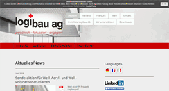 Desktop Screenshot of logibau.ch